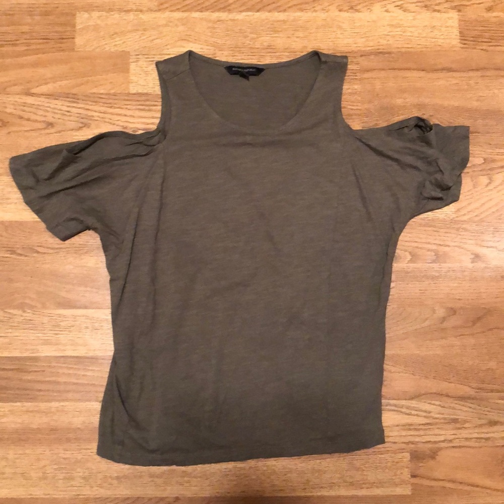 Banana Republic cold shoulder T-shirt